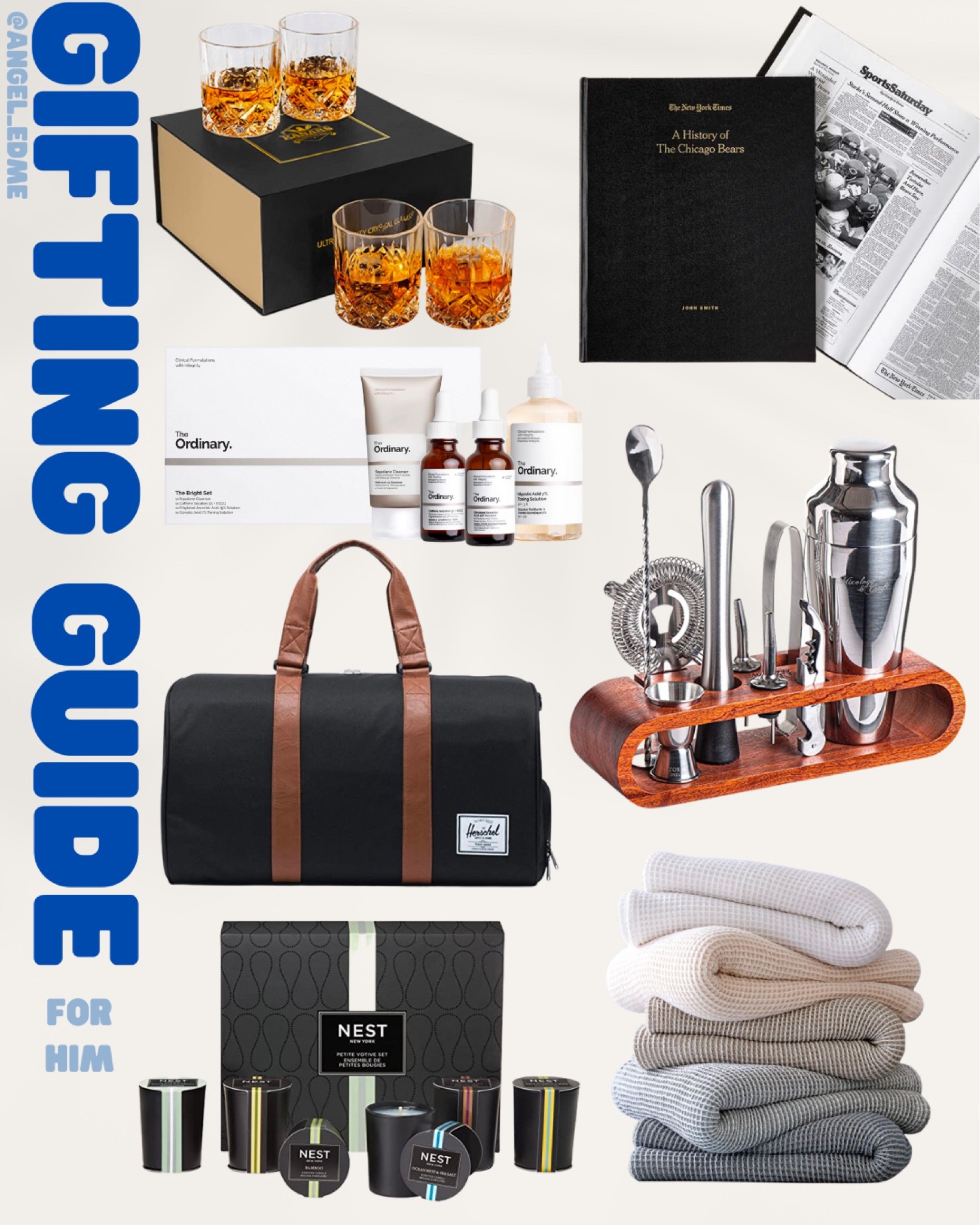 The Holidays are right around the corner and it is so hard shopping for men! I wanted to alleviate some of the stress of the season.


#christmas
#christmasgifts
#giftguide
#men
#him

#LTKSeasonal #LTKmens #LTKHoliday