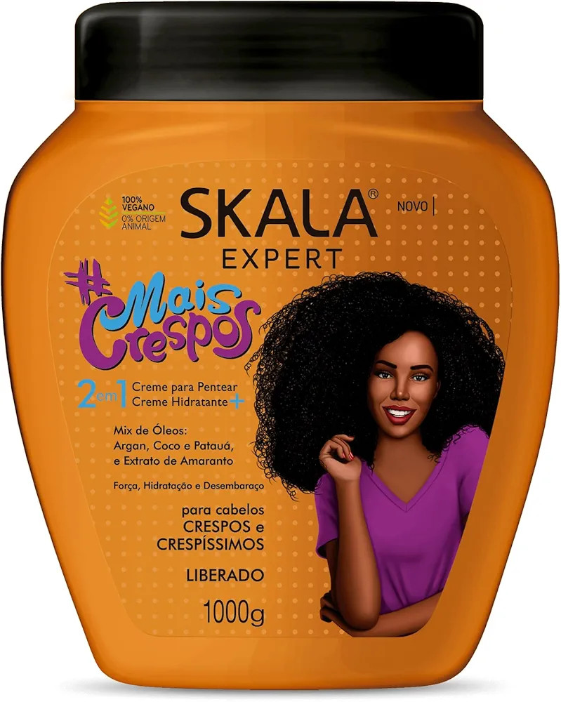 SKALA Mais Crespos Super Curly Hair Type 4ABC - Hydrate , Eliminate Frizz 2 IN 1 Conditioning Tre... | Amazon (US)