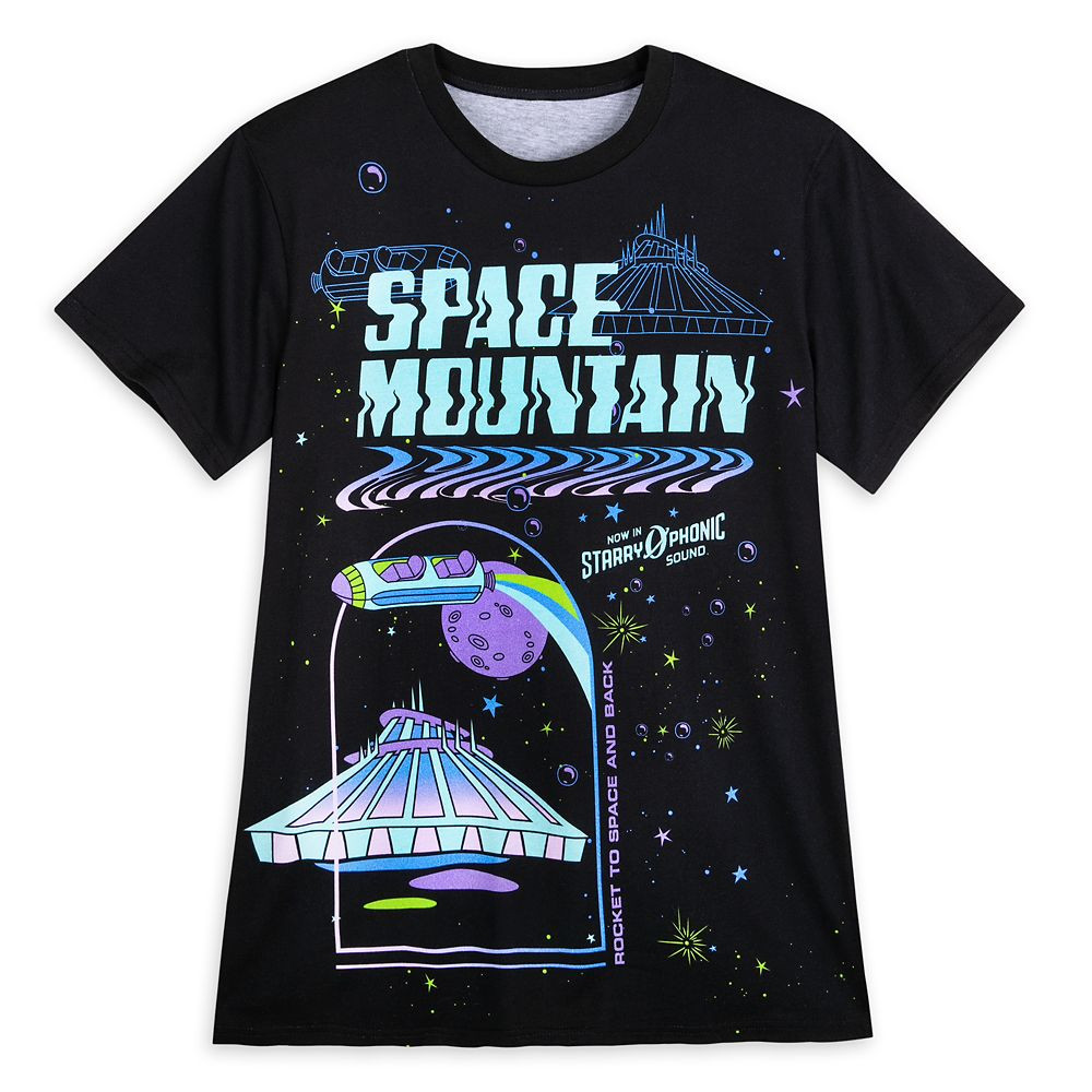 Space Mountain T-Shirt for Adults | Disney Store