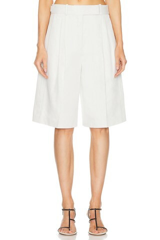 Proenza Schouler Jenny Short in Cream | FWRD 
