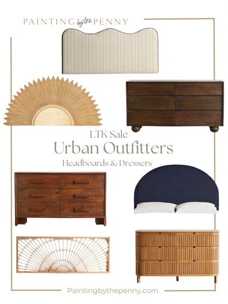 LTK Sale Alert 9/21-9/24 beautiful headboard and dresser options at #urbanoutfitters 

#LTKhome #LTKSale #LTKsalealert