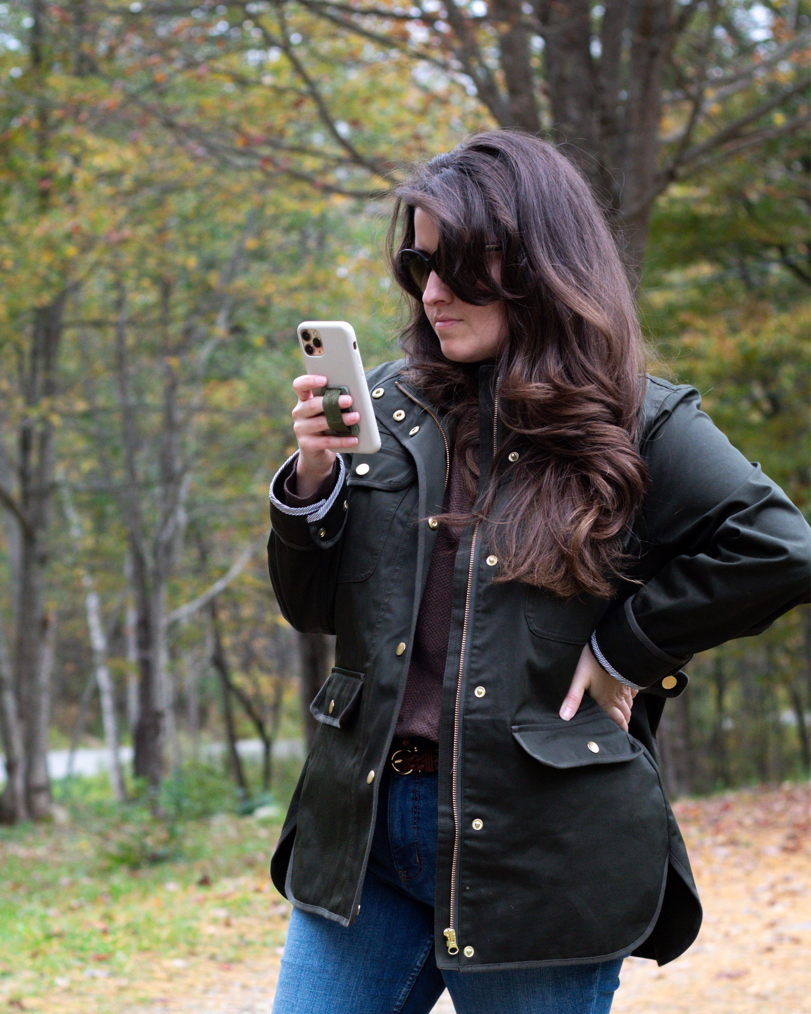 This classic JCrew fall jacket is 50% off today and under $100. Sized down 1 size to a small 

Mom jacket. Fall jacket. Green jacket. Fall outfit 

#LTKstyletip #LTKfindsunder100 #LTKsalealert