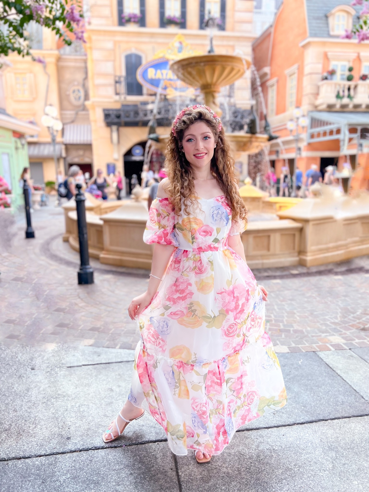 Always happy in a floral dress 🌸

#LTKunder50 #LTKtravel #LTKSeasonal