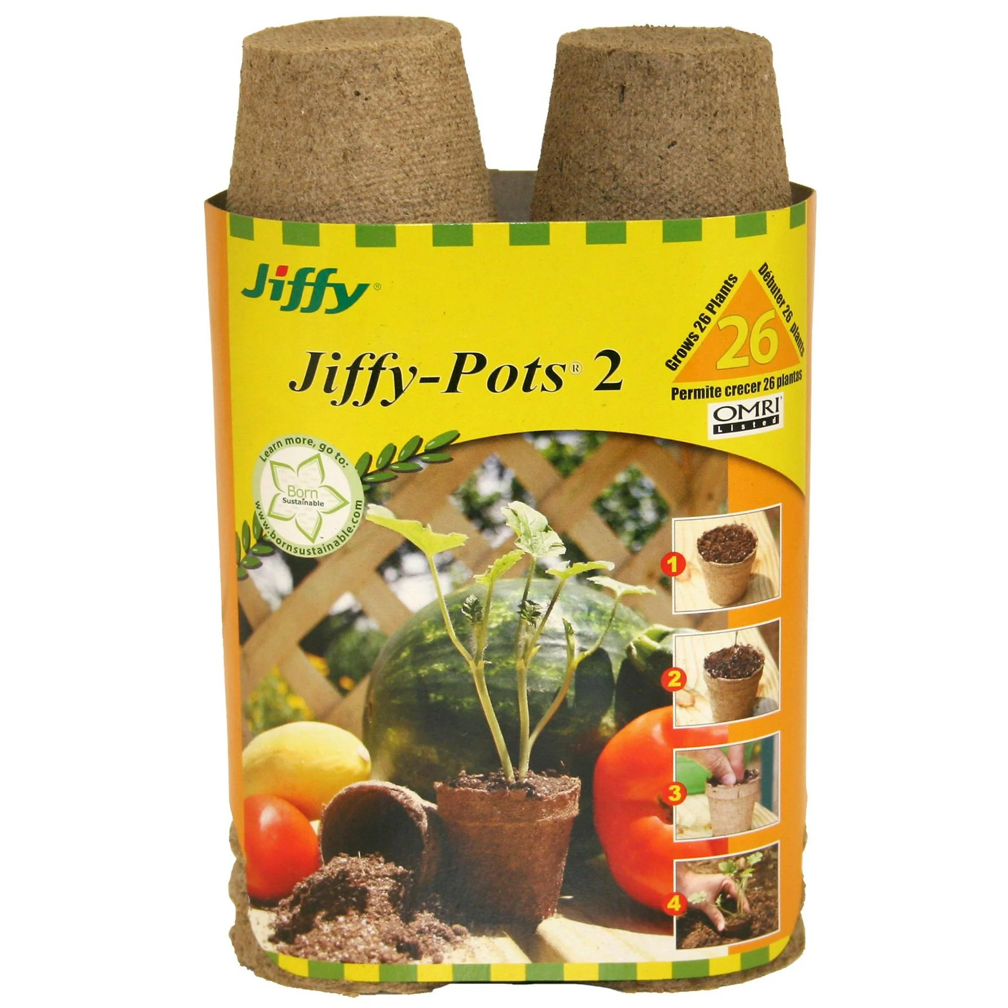 Jp226Jiffy Pots 2-1/4" 26Ct | Walmart (US)