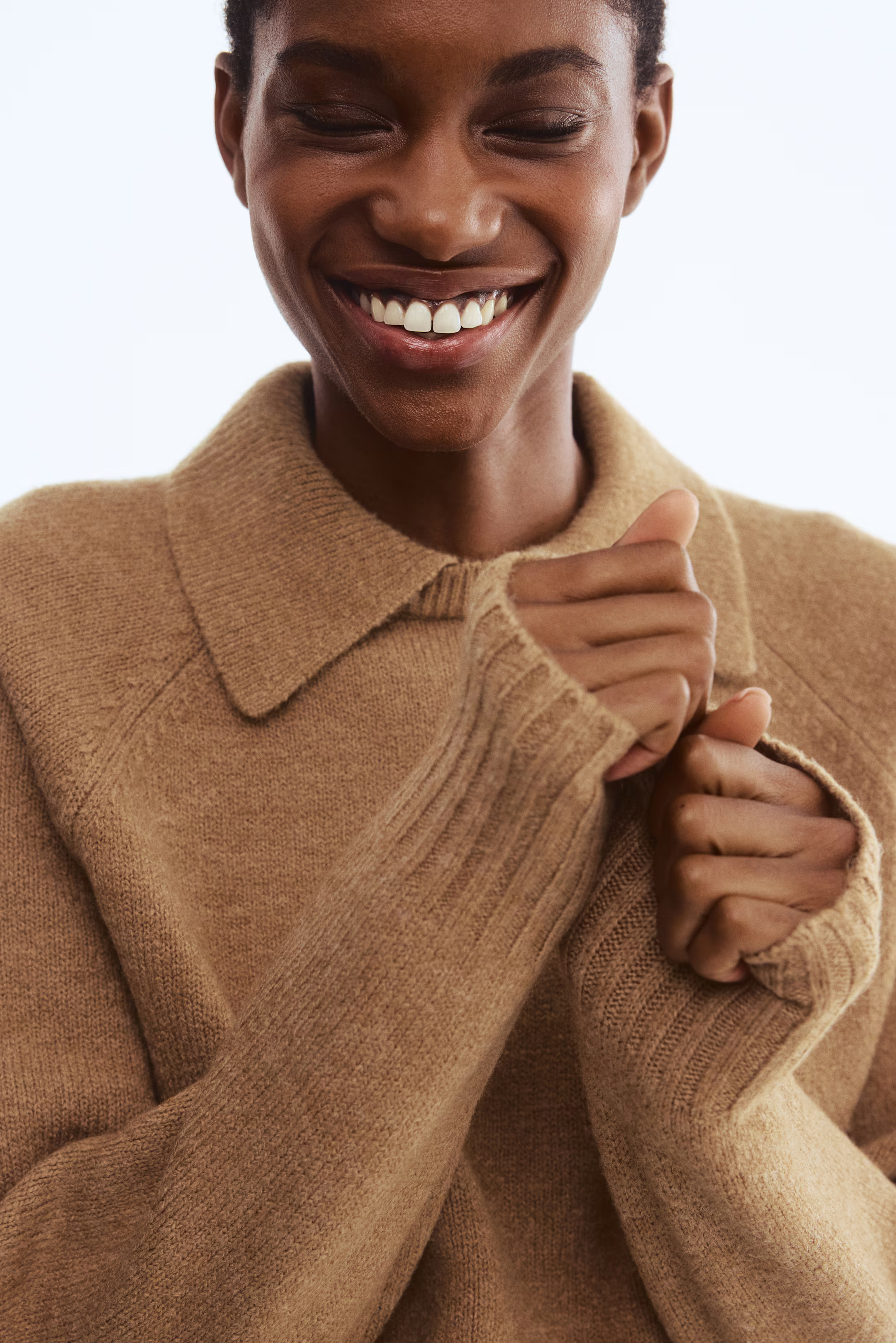 Collared jumper | H&M (UK, MY, IN, SG, PH, TW, HK)