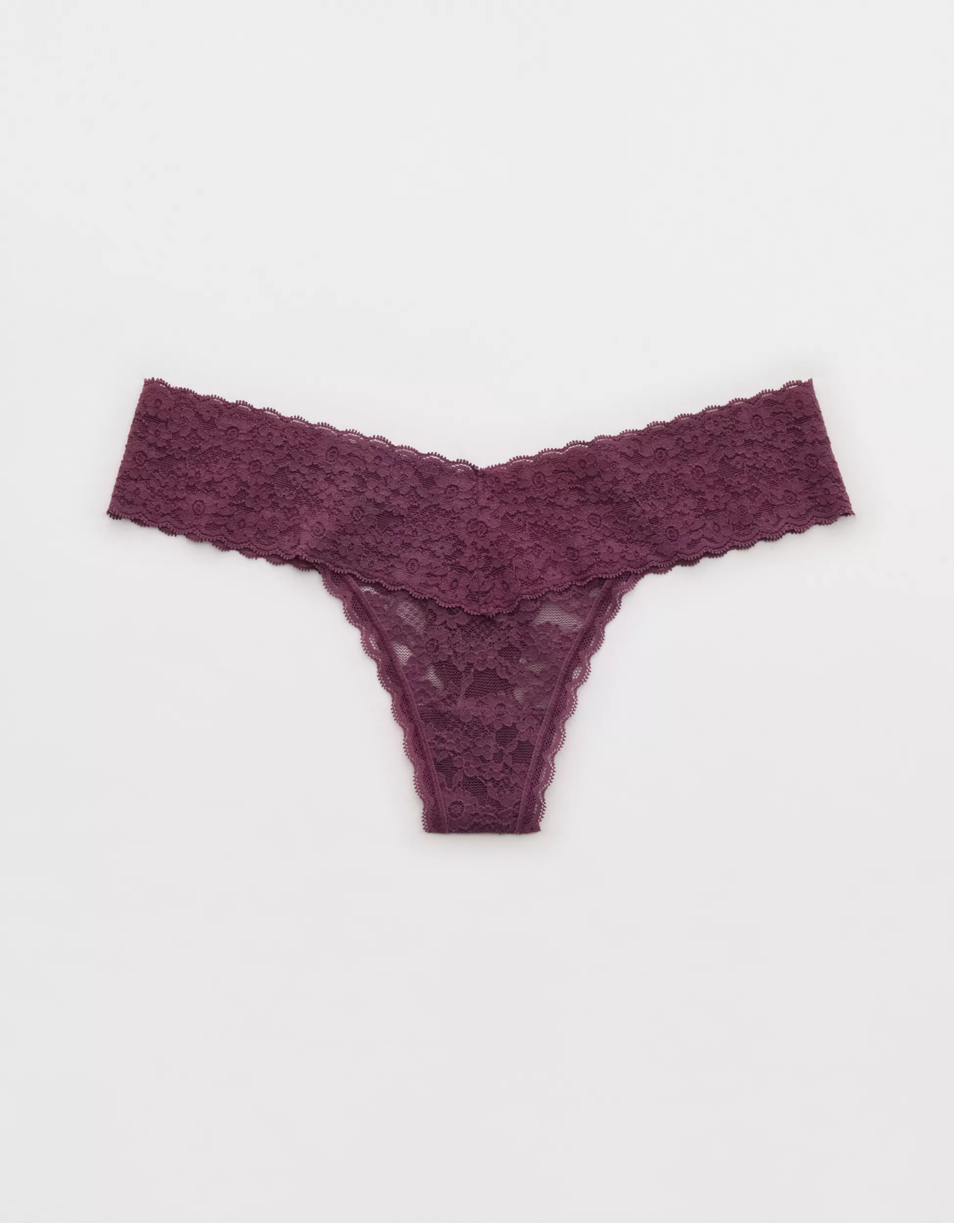 Show Off Vintage Lace Thong Underwear | Aerie