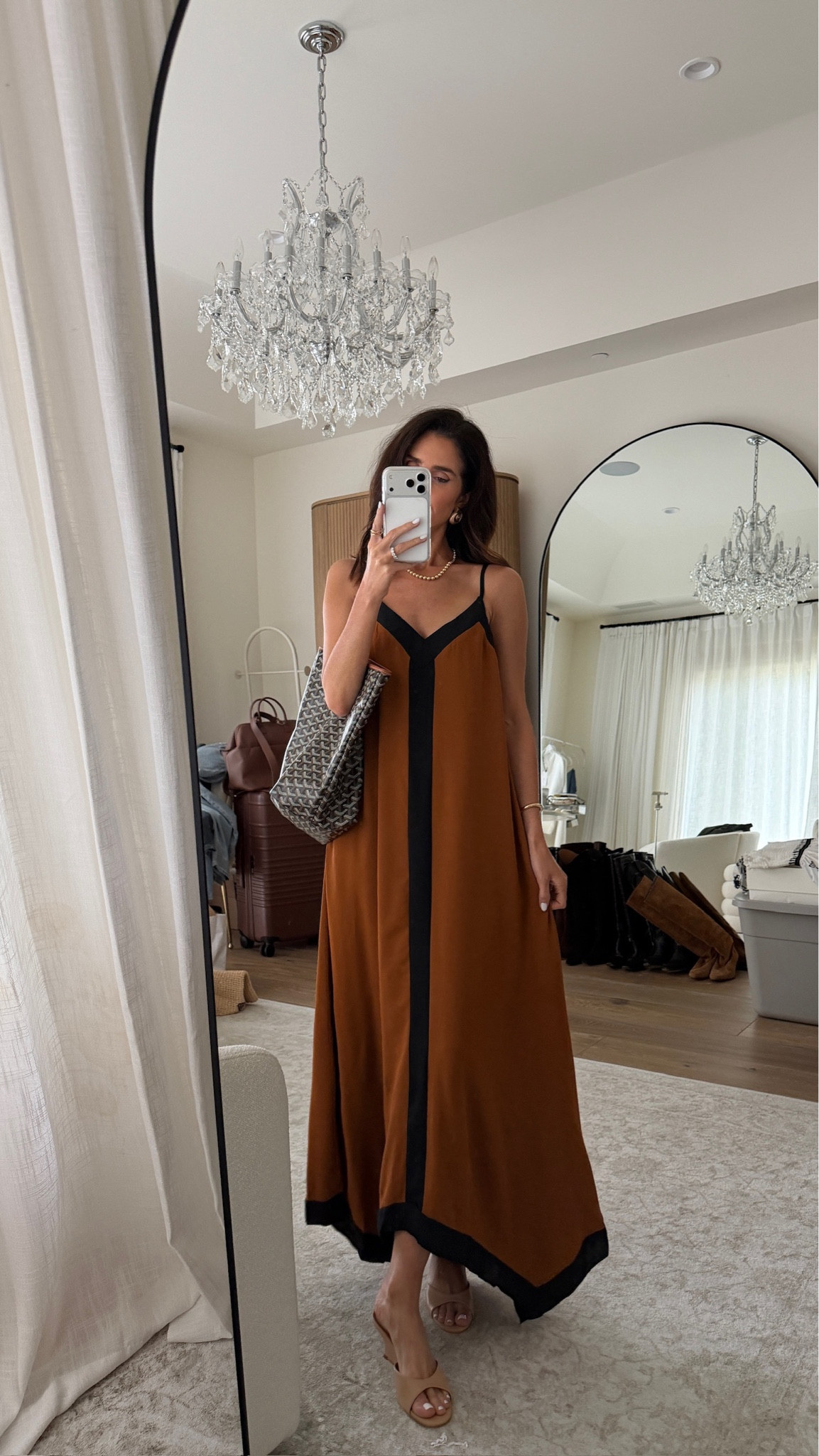 Picked up this dress last year and had to pick up the brown color way. I’m just shy of 5-7” wearing the size small #stylinbyaylin #aylin #amazondress #amazonfashion

#LTKOver40 #LTKootd #LTKTravel