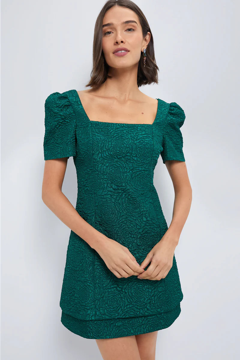 Emerald Green Juliana Mini Dress | Tuckernuck (US)