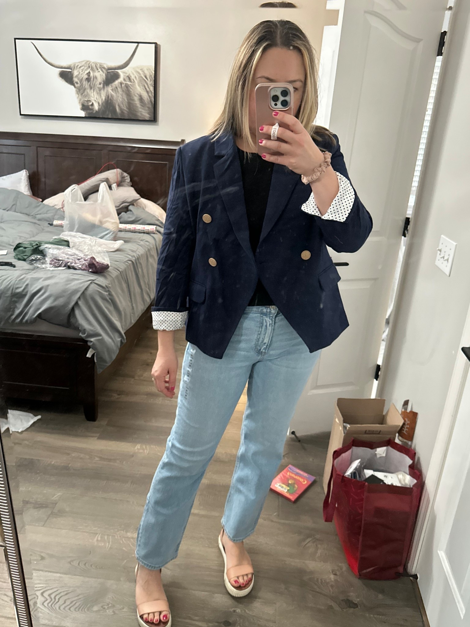 Spring blazer for work or play. Cute and comfy! Runs a bit wide / boxy  

#LTKWorkwear #LTKStyleTip #LTKFindsUnder100