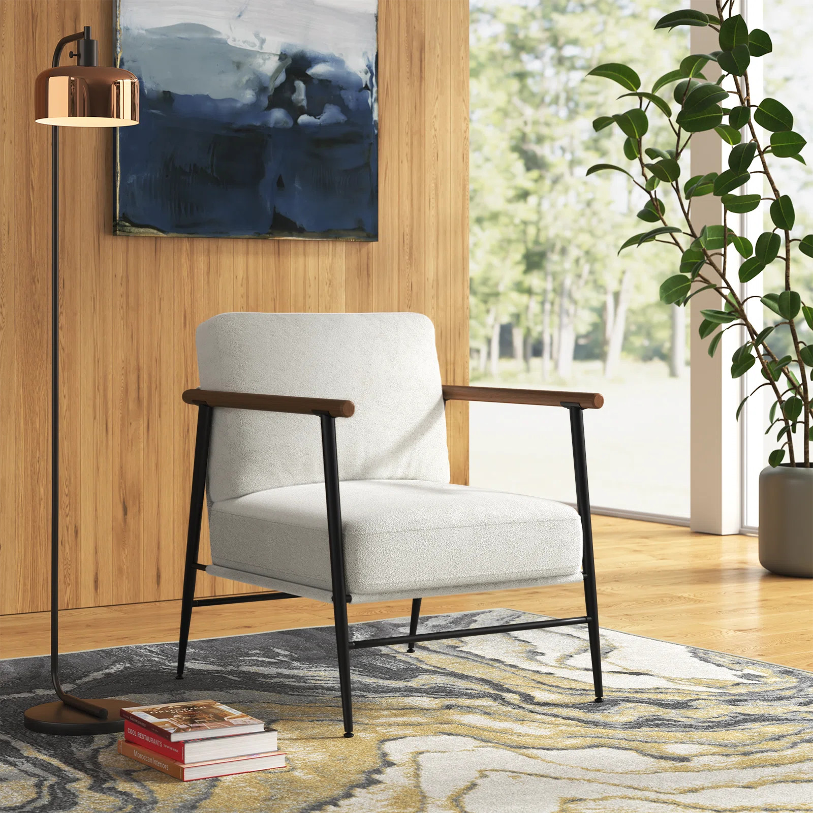 Asbel Upholstered Armchair | Wayfair North America
