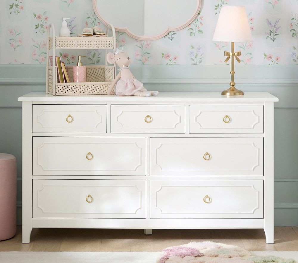Ava Regency 7-Drawer Dresser (56w x 19d") | Pottery Barn Kids