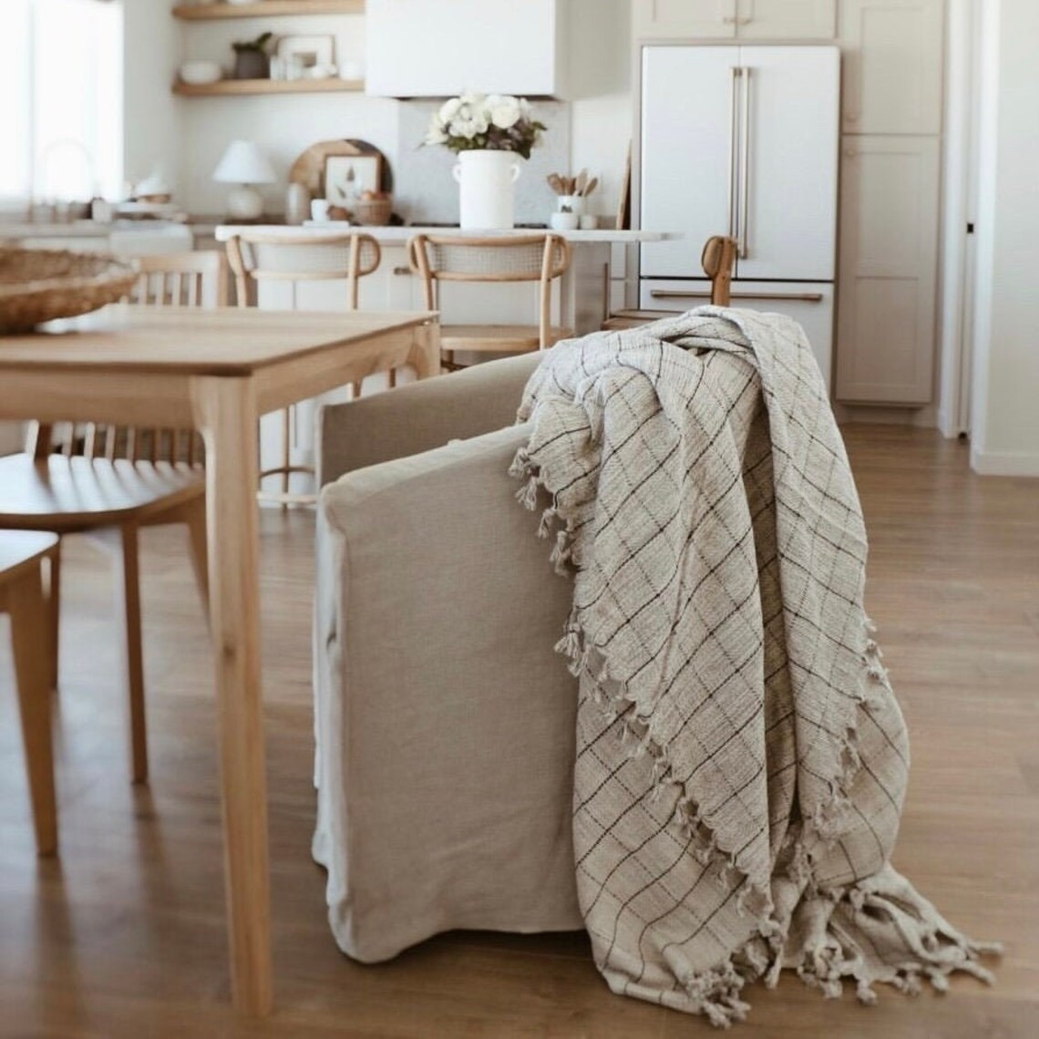 Naz 100% Cotton Turkish Throw Blanket  King-size Bed Blanket | Etsy | Etsy (US)