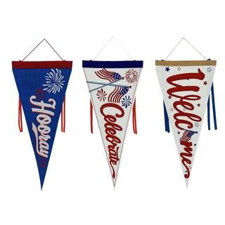 Assorted Red, White & Blue Pennants by Ashland® | Michaels Stores