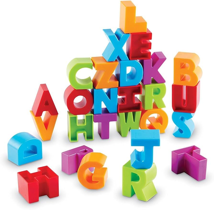 Learning Resources Letter Blocks, Fine Motor Toy, ABCs, Letter Recognition, Alphabet, 36 Pieces, ... | Amazon (US)