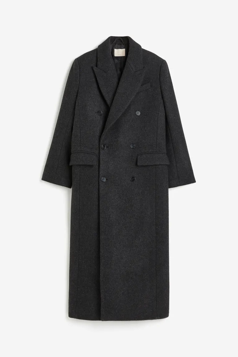 Wool-blend coat | H&M (UK, MY, IN, SG, PH, TW, HK)