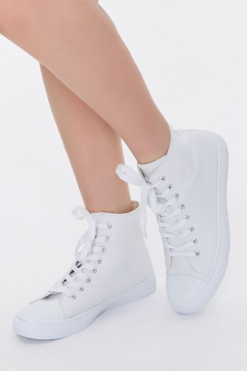 Lace-Up High-Top Sneakers | Forever 21 (US)