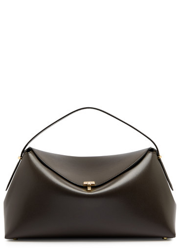T-Lock leather top handle bag | Harvey Nichols
