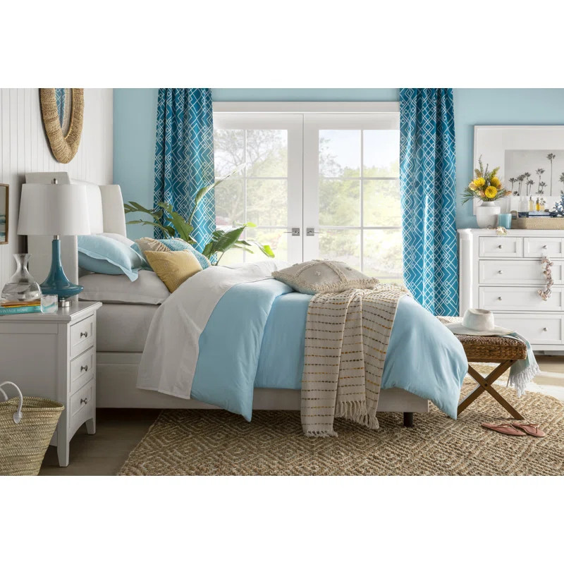 Holst Full / Double Upholstered Low Profile Standard Bed | Wayfair North America