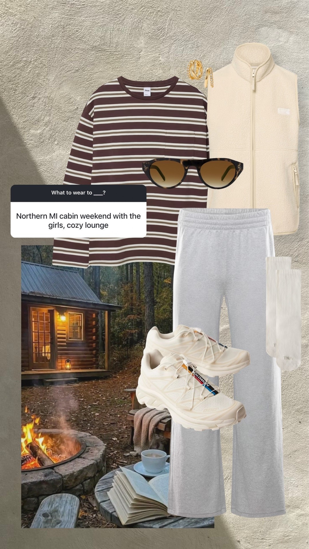 What to wear to a fall cabin weekend with the girls! #kathleenpost

Fall fashion, fall outfit inspo