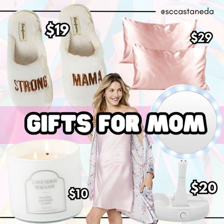 Gifts for mom this Mother’s Day and Mexican Mother’s Day under $45 at @JCPenney ! 

Silk pillow cases, silk pajamas, slippers, candles, and vanity mirrors! 

#LTKbeauty #LTKFind #LTKGiftGuide