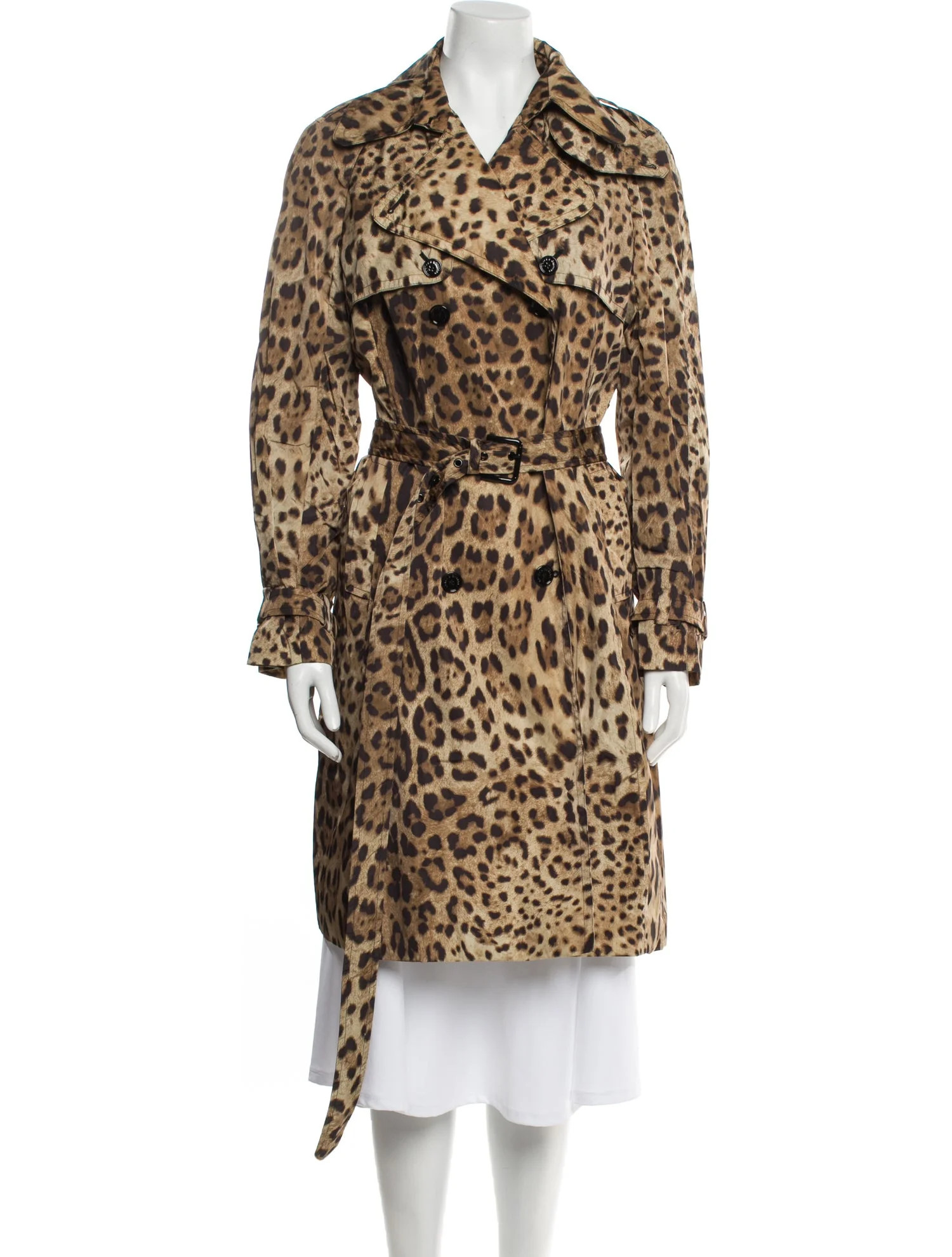Animal Print Faux Fur Coat | The RealReal