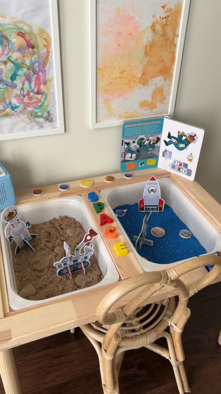 Space themed sensory play setup #toddleractivity #sensoryplah 

#LTKbaby #LTKkids #LTKfamily