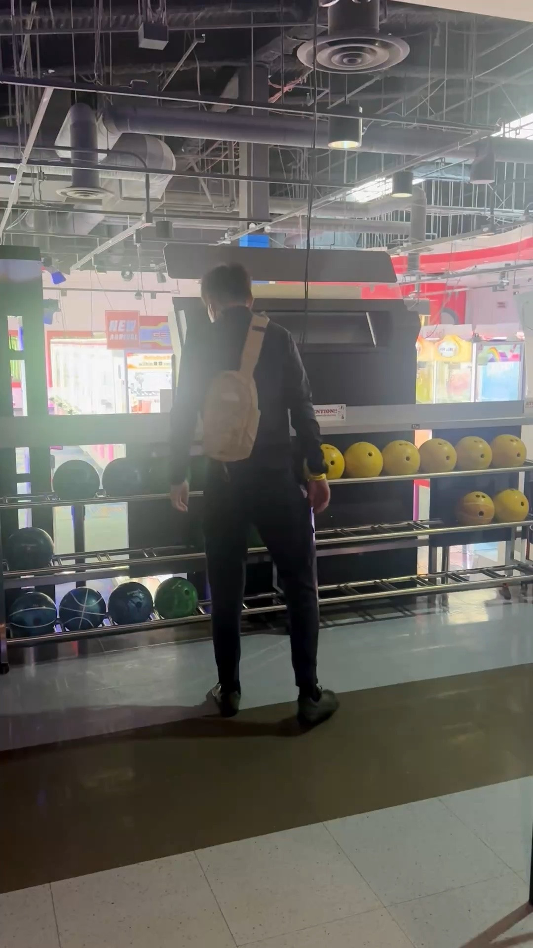 Bowling time 🎳 Sling moment. #BowlingNight #SlingBagStyle #WeekendVibes #MensOOTD

#LTKfitnessgoals #LTKActive #LTKMens