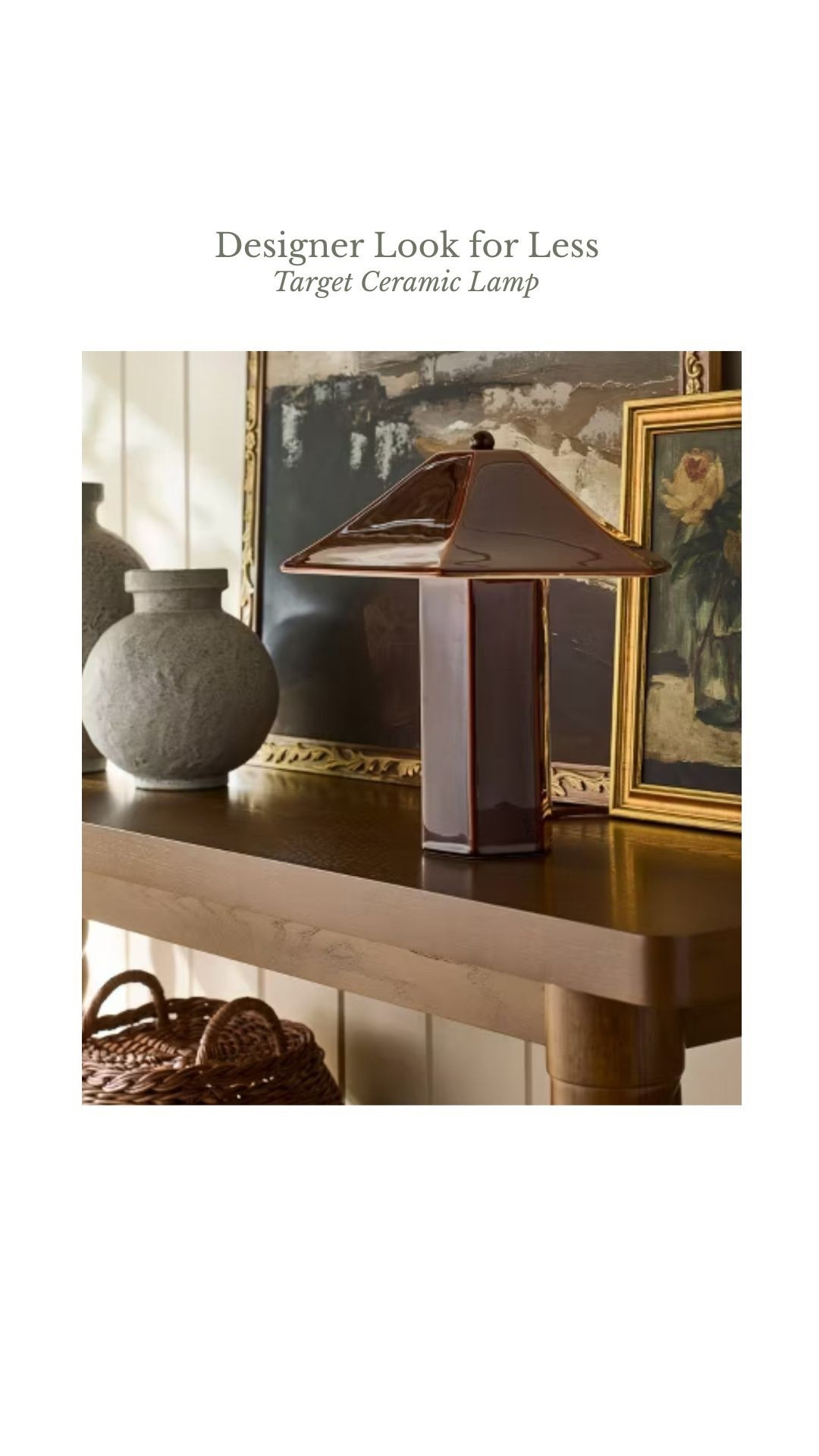 In stock for pickup at select locations! I’m so excited I found one in stock. Is there one in stock near you too?! McGee and co fall decor, Target fall home find, vital ceramic designer look for less lamp, affordable home decor 

#LTKSeasonal #LTKFindsUnder50 #LTKHome