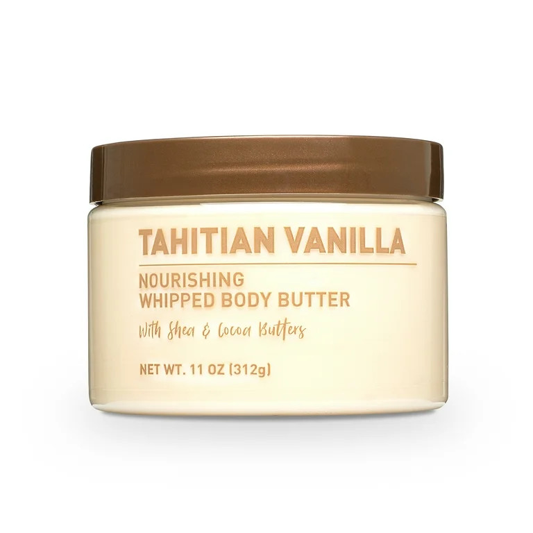 Walmart Whipped Body Butter, Tahitian Vanilla, 11 oz | Walmart (US)