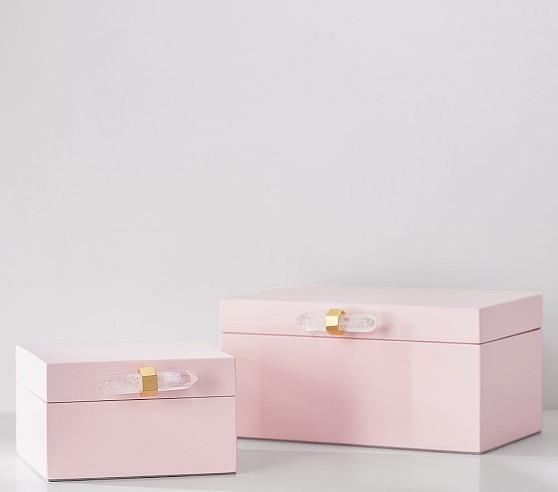 Crystal Lacquer Jewelry Boxes | Pottery Barn Kids