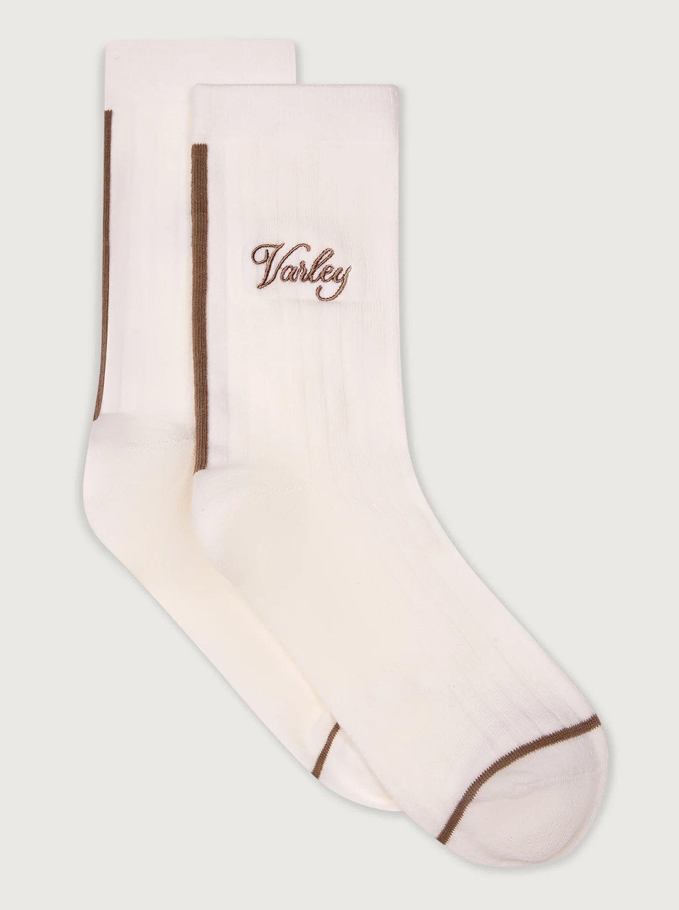 Ivan Light Rib Sock | Varley US, Light Taupe / S/M | Varley US