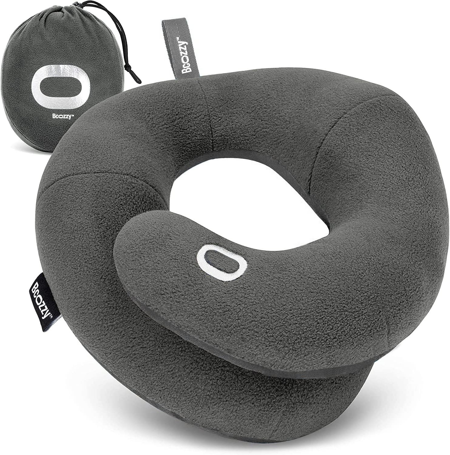BCOZZY Neck Pillow for Travel Provides Double Support to The Head, Neck, and Chin in Any Sleeping... | Amazon (US)