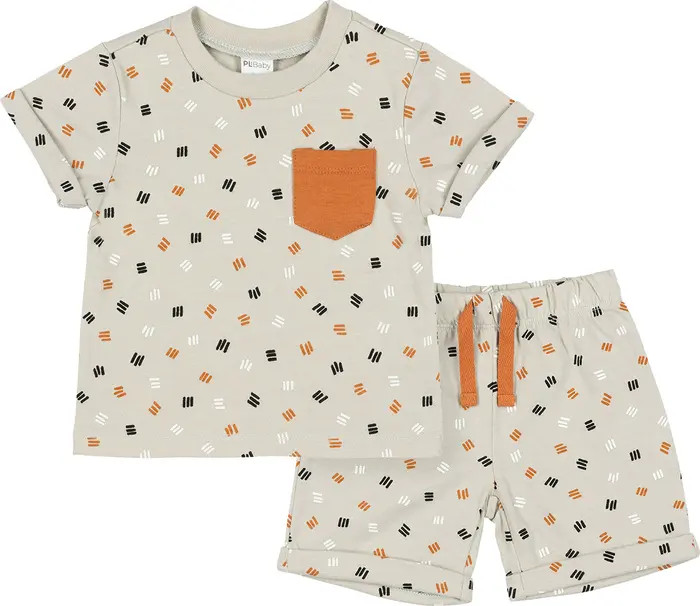 Kids' 2-Piece Short Sleeve T-Shirt & Shorts Set | Nordstrom Rack