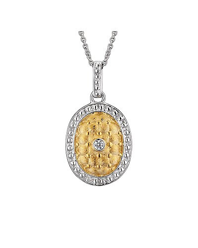 Silver CZ Pendant | Gilt & Gilt City