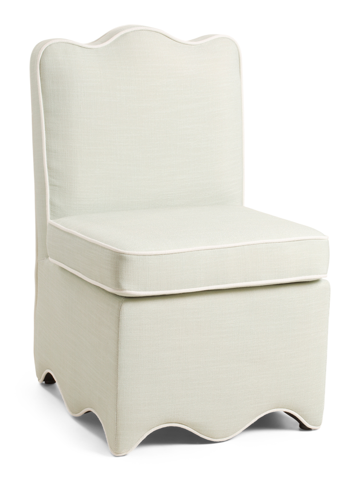 34in Scalloped Bottom Skirted Dining Chair | Kitchen & Dining Room | Marshalls | Marshalls