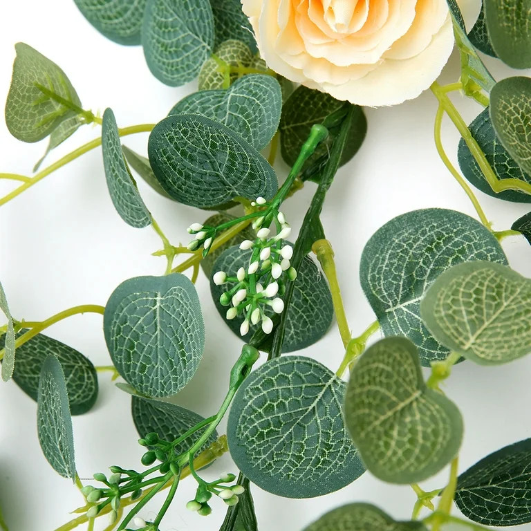 Willstar 180CM Artificial Eucalyptus Garland Hanging Rattan Wedding Greenery Home Decor Table Cen... | Walmart (US)