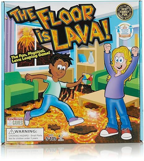 The Floor is Lava - Interactive Game for Kids and Adults - Promotes Physical Activity - Indoor an... | Amazon (US)