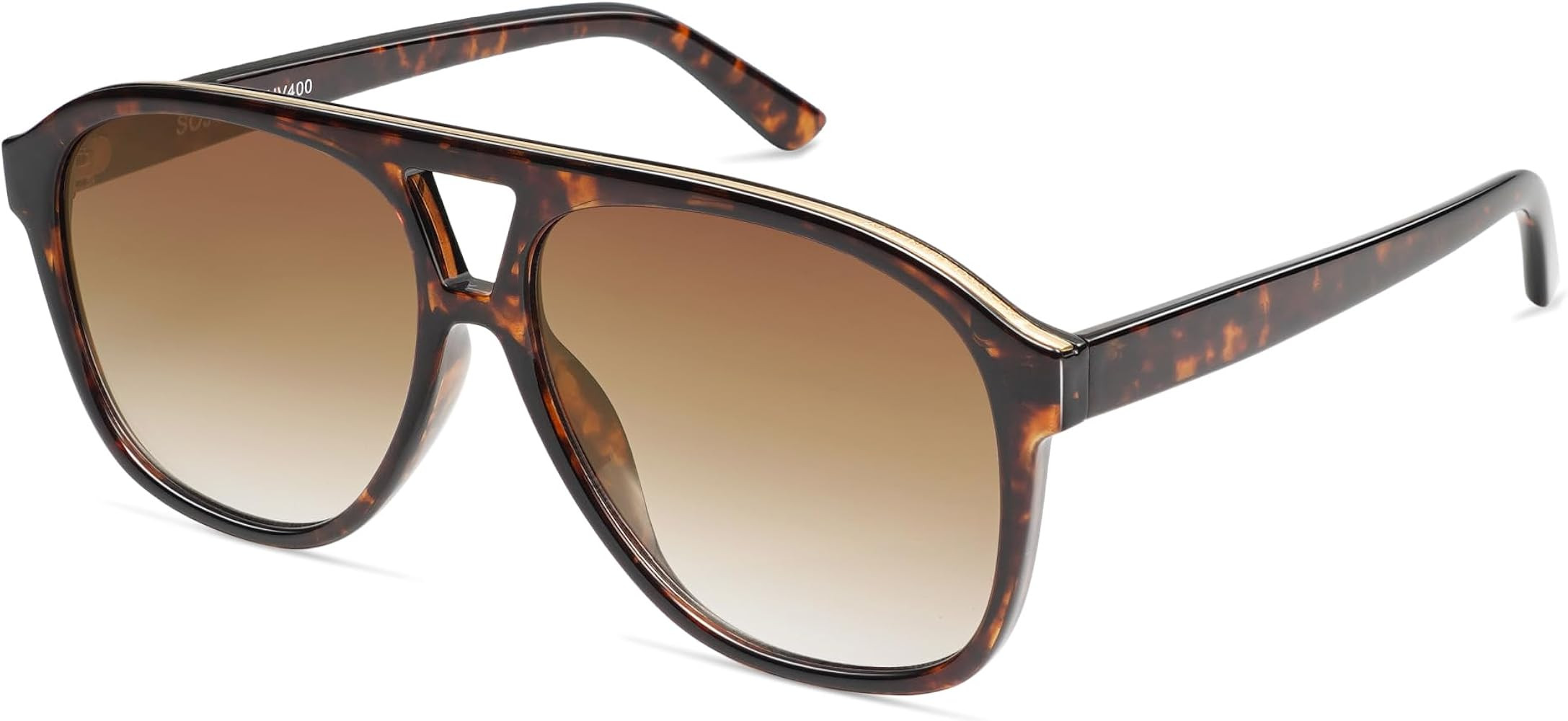 SOJOS Retro Trendy Aviator Sunglasses for Women Men Classic Vintage UV400 Aviators SJ2315 | Amazon (US)