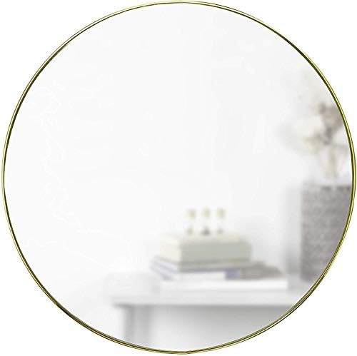 Umbra, Brass Hubba 34 Inch Round Entryways, Bathrooms, Living Rooms and More, Doubles as Wall Art... | Amazon (US)
