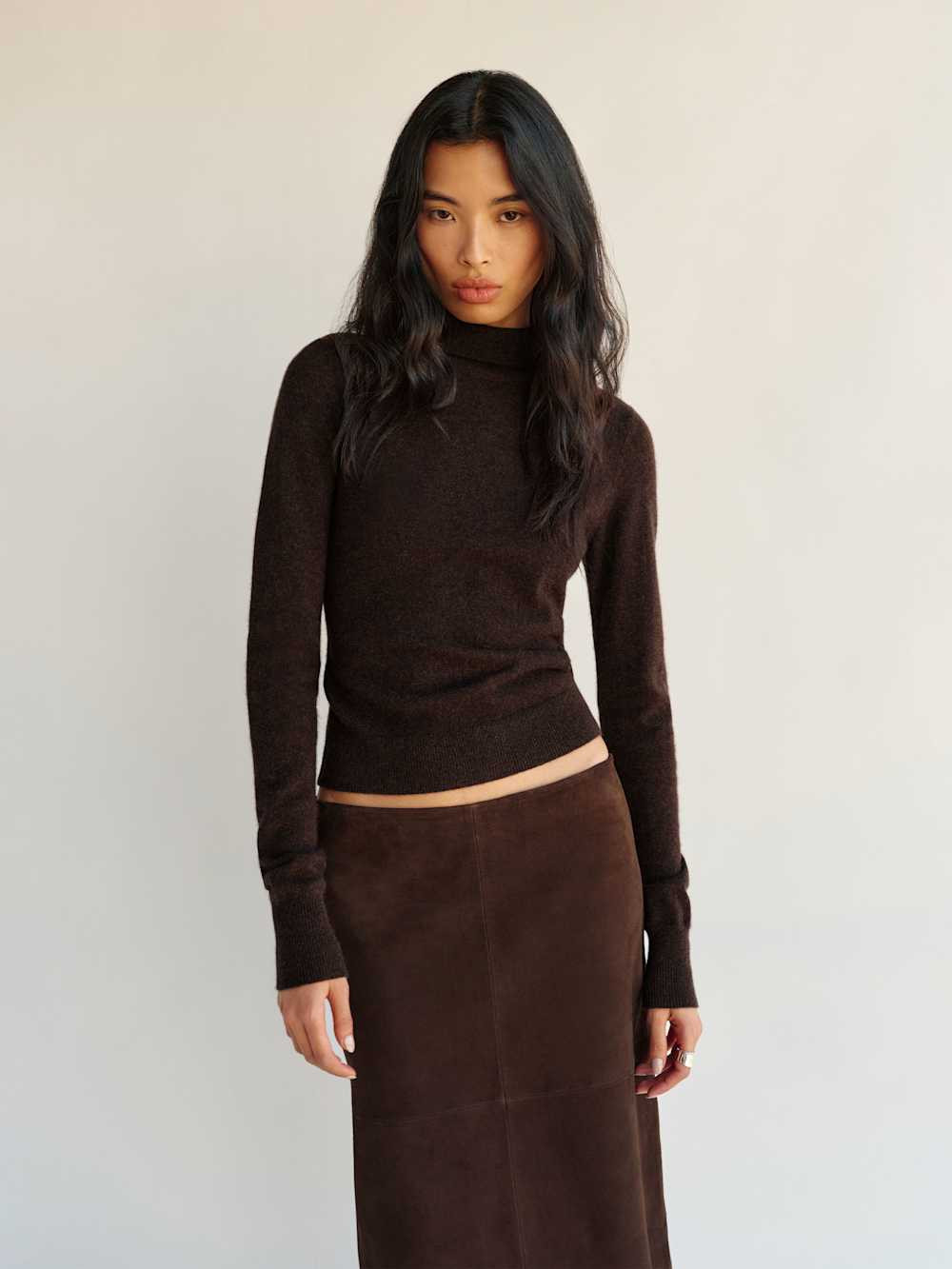 Jett Cashmere Turtleneck | Reformation (Global)