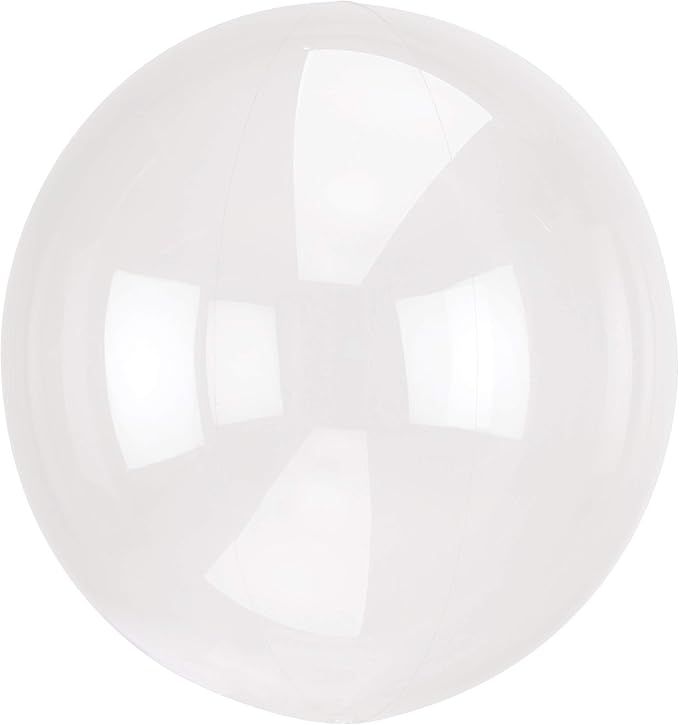 Anagram 20" Crystal Clearz-Clear Plastic Foil Balloon | Amazon (US)