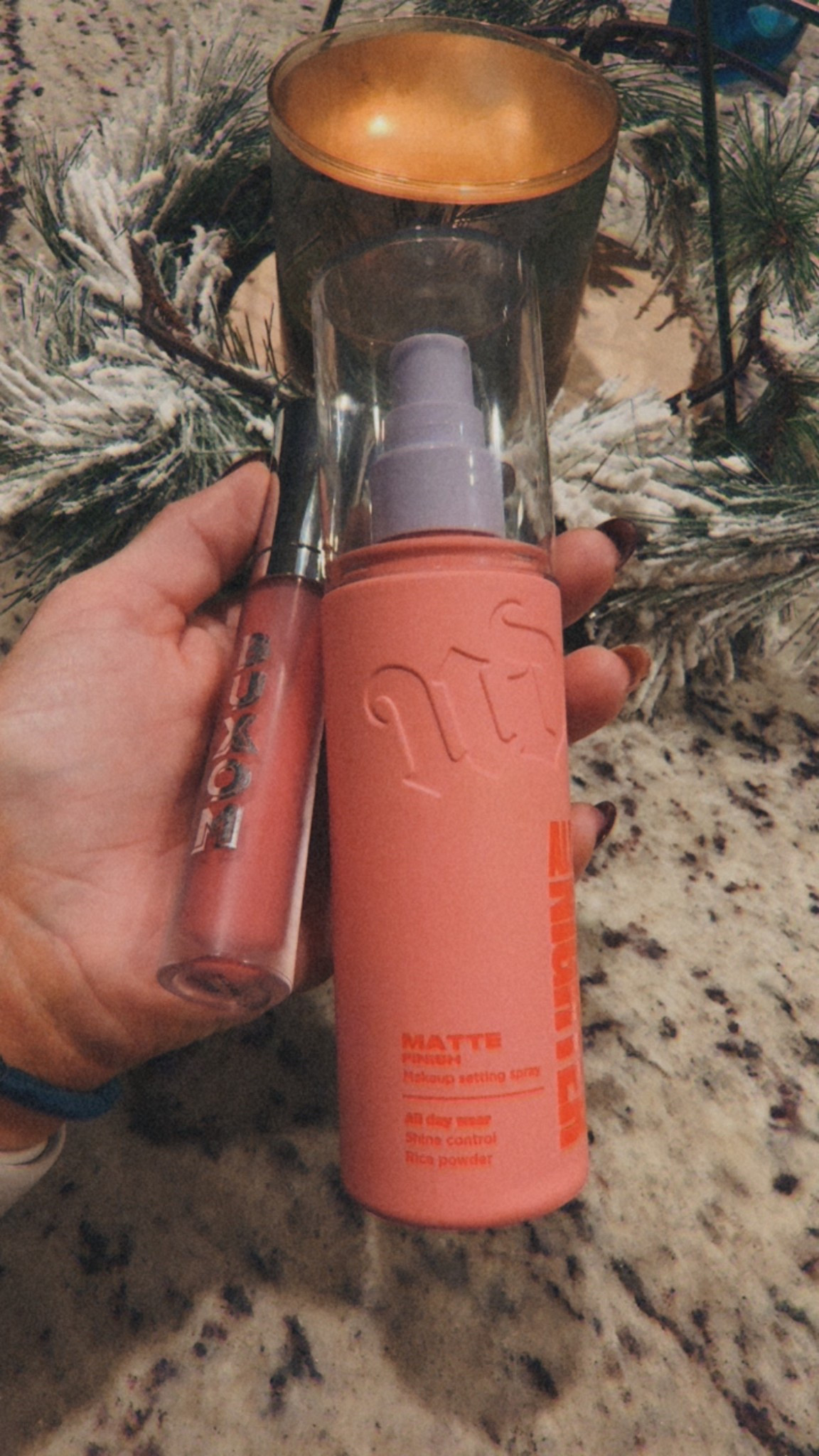 Two things I use every single day that would make great stocking stuffers, and the setting spray even comes in a travel size perfect for carry ons. 🔁 🔥 
*lip color Mudslide 



Makeup 
Beauty 
Lip plumper 
Holiday
Christmas ideas
Gifts for her 
Cyber Mondayy


#LTKgrwm #LTKGiftGuide #LTKCyberWeek