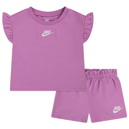 Nike Baby French Terry Set - Girls' Toddler | Kids Foot Locker (US)