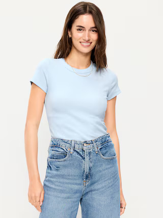 Snug Crop T-Shirt | Old Navy (US)