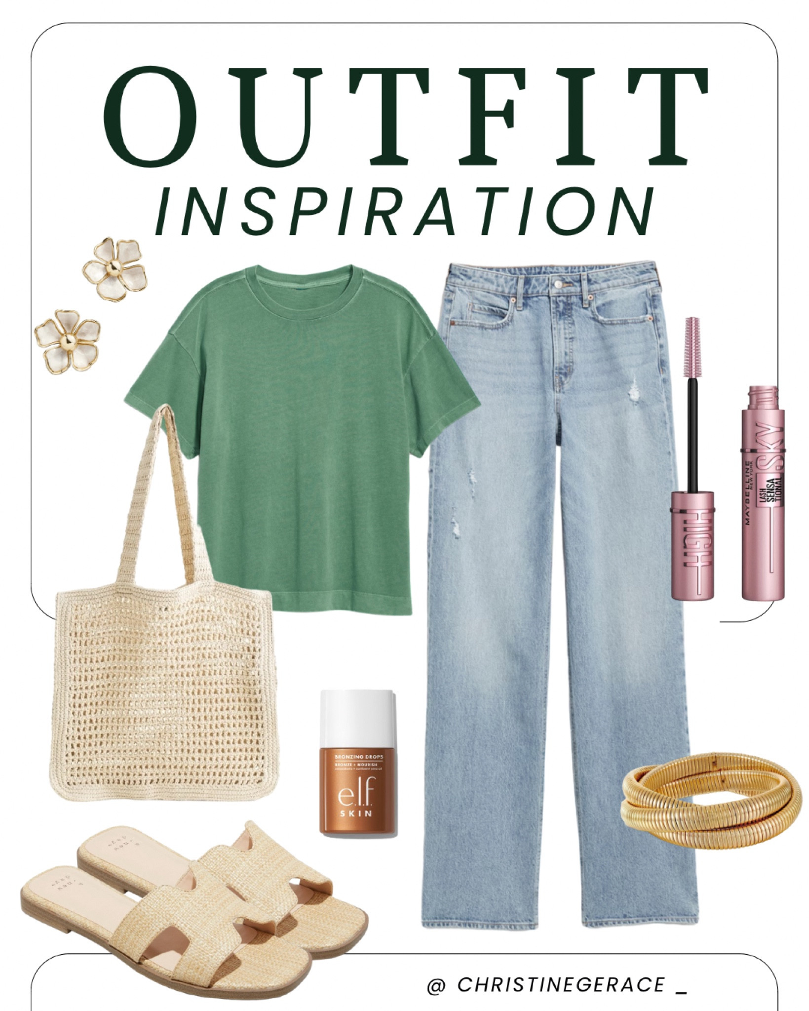Christinegerace_ 

Spring outfit inspo ✨
Old navy spring finds | Jeans | sandals | tote bag | t shirt | vacation 

#LTKfindsunder100 #LTKstyletip #LTKsalealert