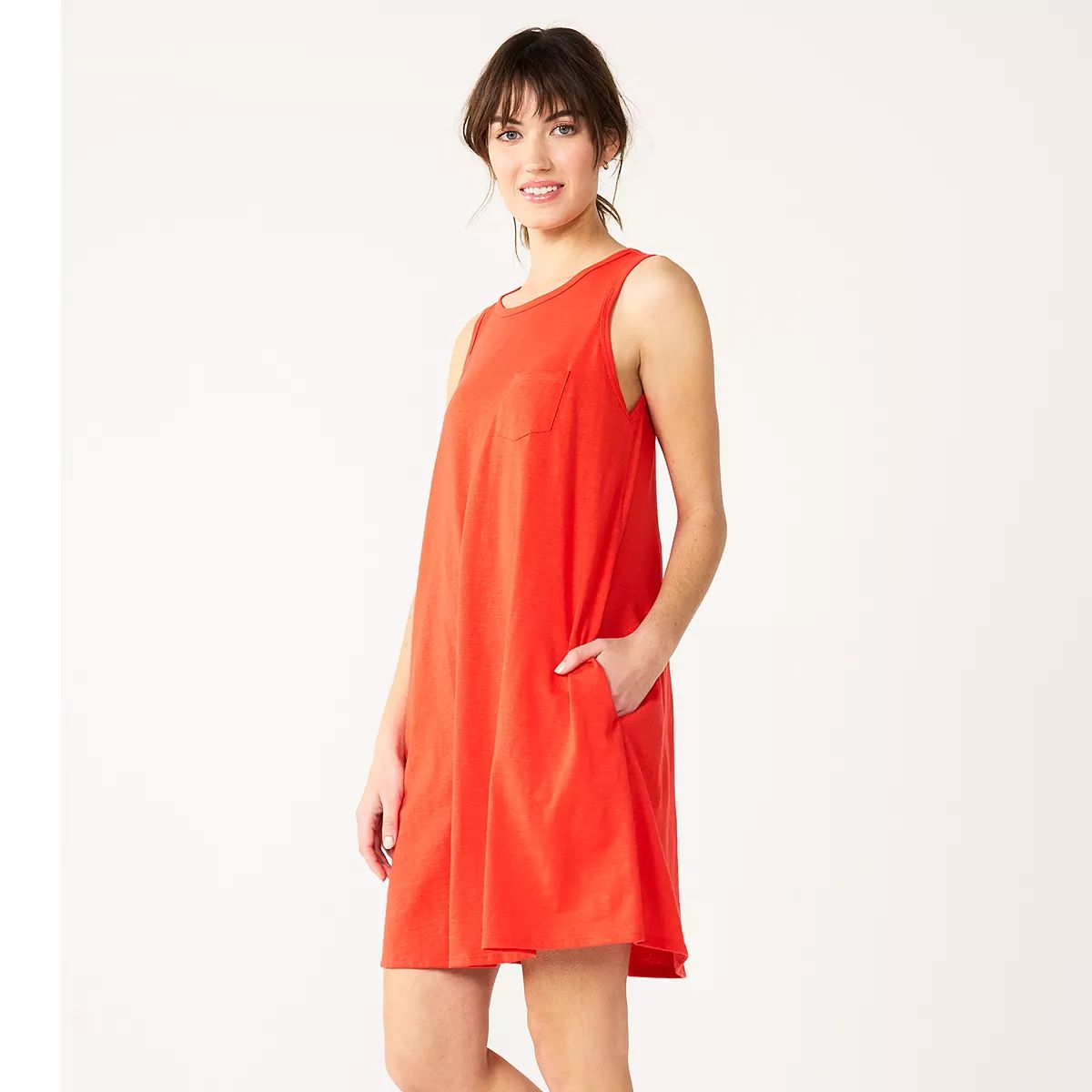 Women's Sonoma Goods For Life® Sleeveless Swing Dress | Kohl's