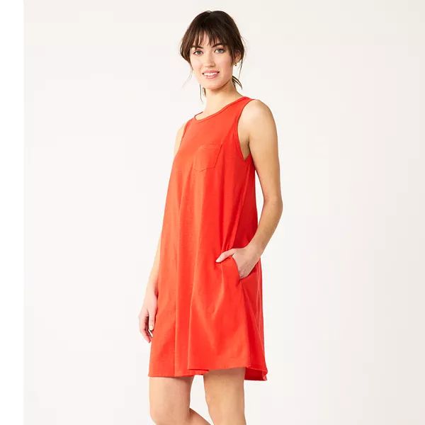Women's Sonoma Goods For Life® Sleeveless Swing Dress | Kohl's