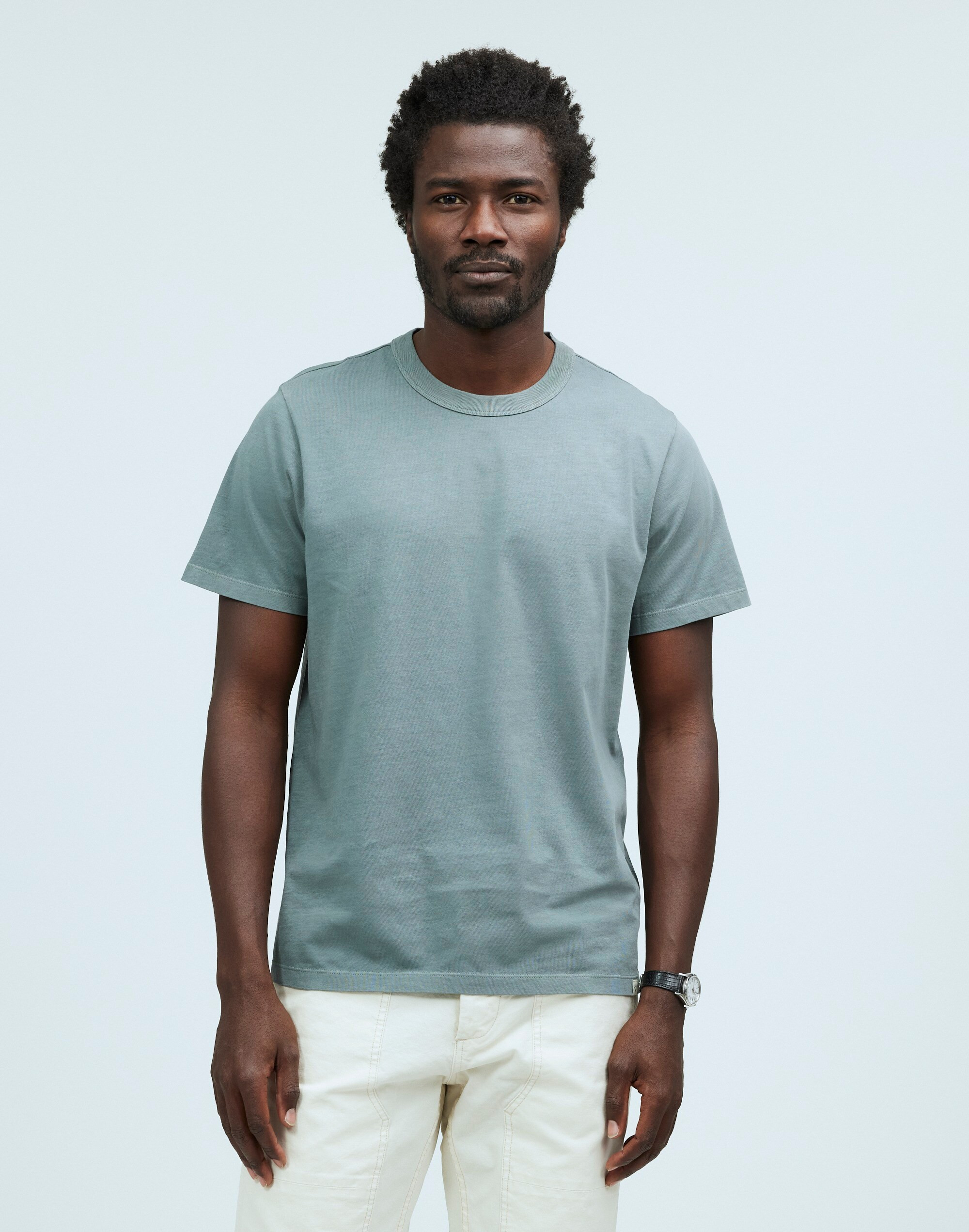 Garment-Dyed Allday Crewneck Tee | Madewell