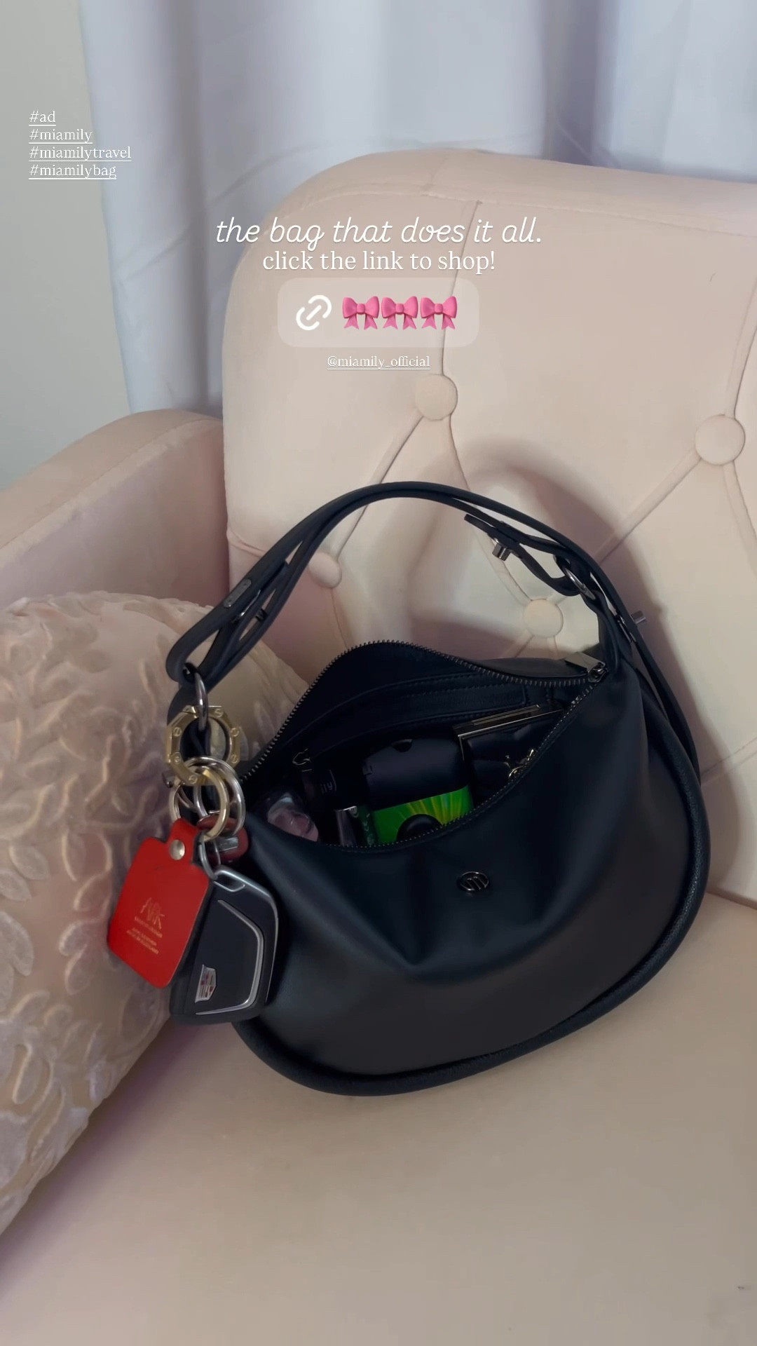 the 5-in-1 bag I’m obsessing over! 🎀 