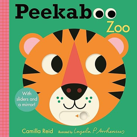 Peekaboo: Zoo: (An Interactive Board Book for Babies & Toddlers with Mirror & Sliders to Push, Pu... | Amazon (US)